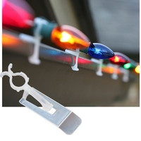 Christmas light clips