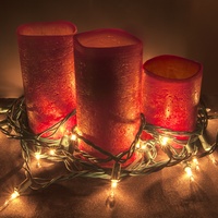 Creative Christmas candles