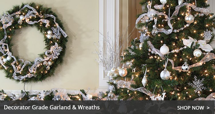 Chritsmas Wreaths and Garland
