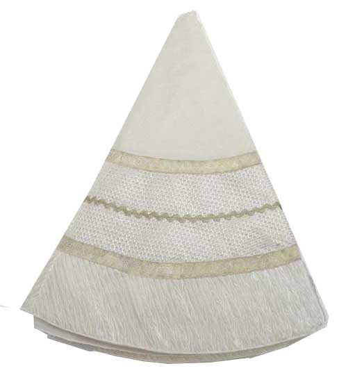 tree skirts 48 quot ivory tree skirt tree skirts 48 quot ivory tree skirt