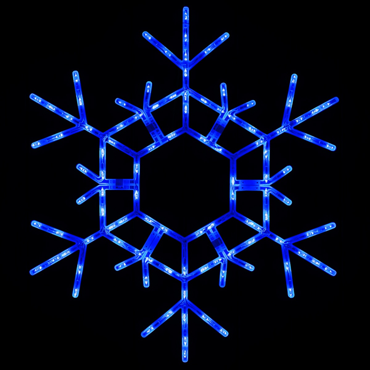 snowflakes stars 36 quot led folding blue snowflake snowflakes stars 36 quot led folding blue snowflake