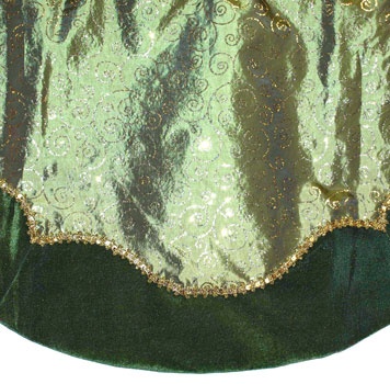 tree skirts 48 quot green tree skirt tree skirts 48 quot green tree skirt