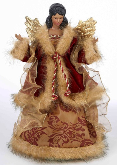 christmas decorations 12 quot burgundy gold african american christmas decorations 12 quot burgundy gold african american