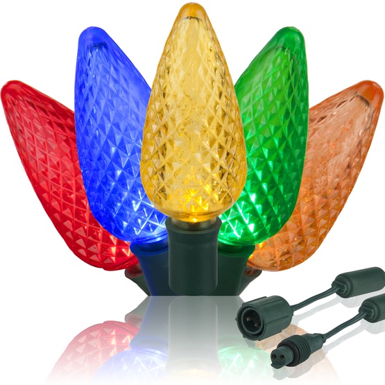 led christmas lights commercial 25 multi color c9 led led christmas lights commercial 25 multi color c9 led