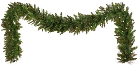 lighted christmas garland fraser fir prelit led lighted christmas garland fraser fir prelit led