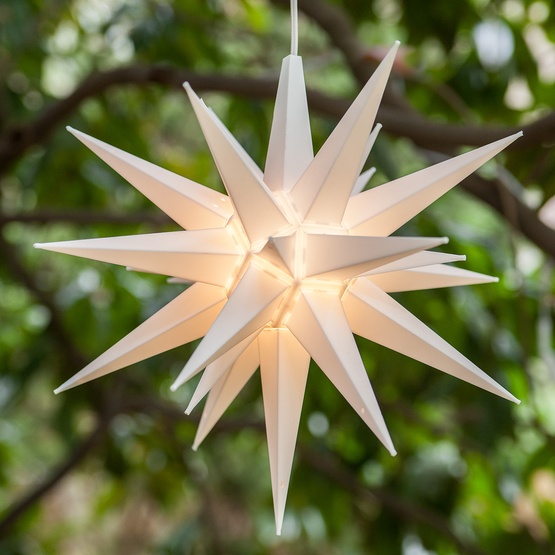 moravian stars 14 quot white moravian star moravian stars 14 quot white moravian star