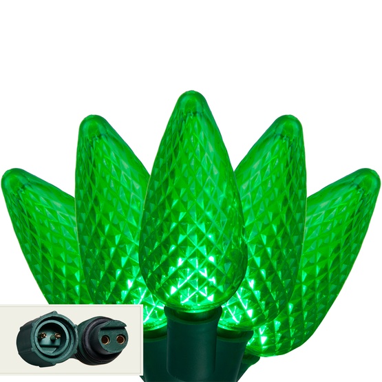 led christmas lights commercial 25 green c9 led led christmas lights commercial 25 green c9 led