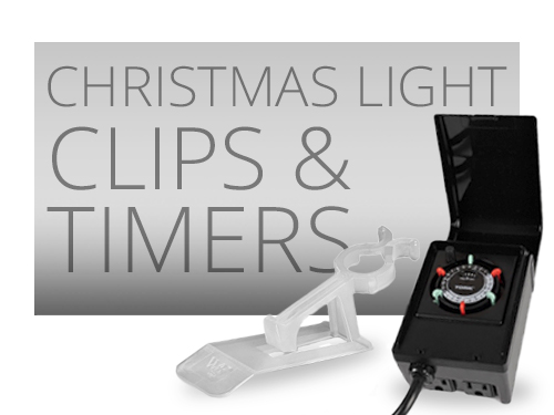 Christmas Light Clips & Timers
