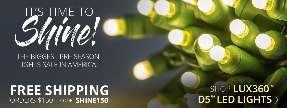 Lux360 D5 LED christmas lights
