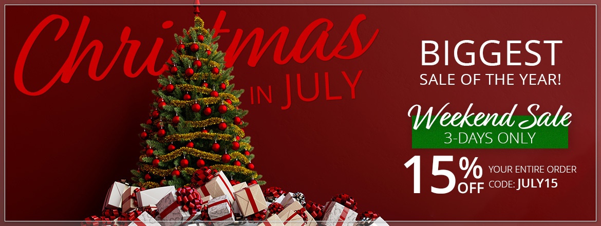 christmas in july sale