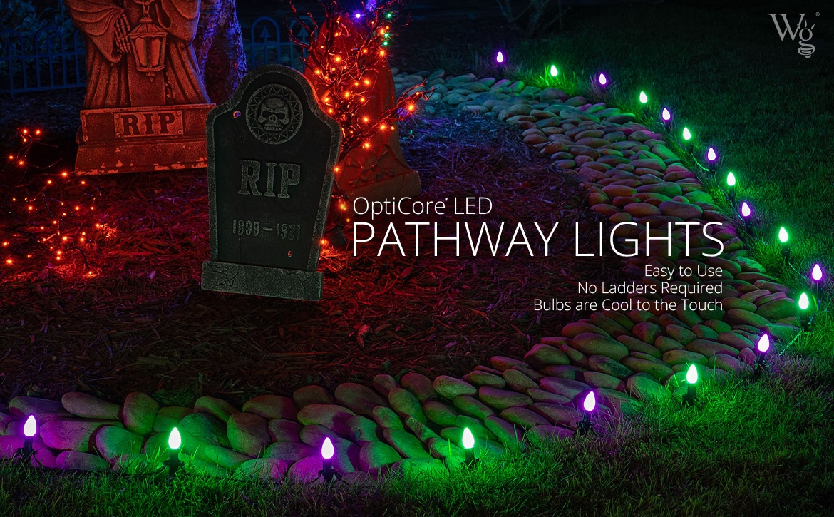 halloween pathway lights