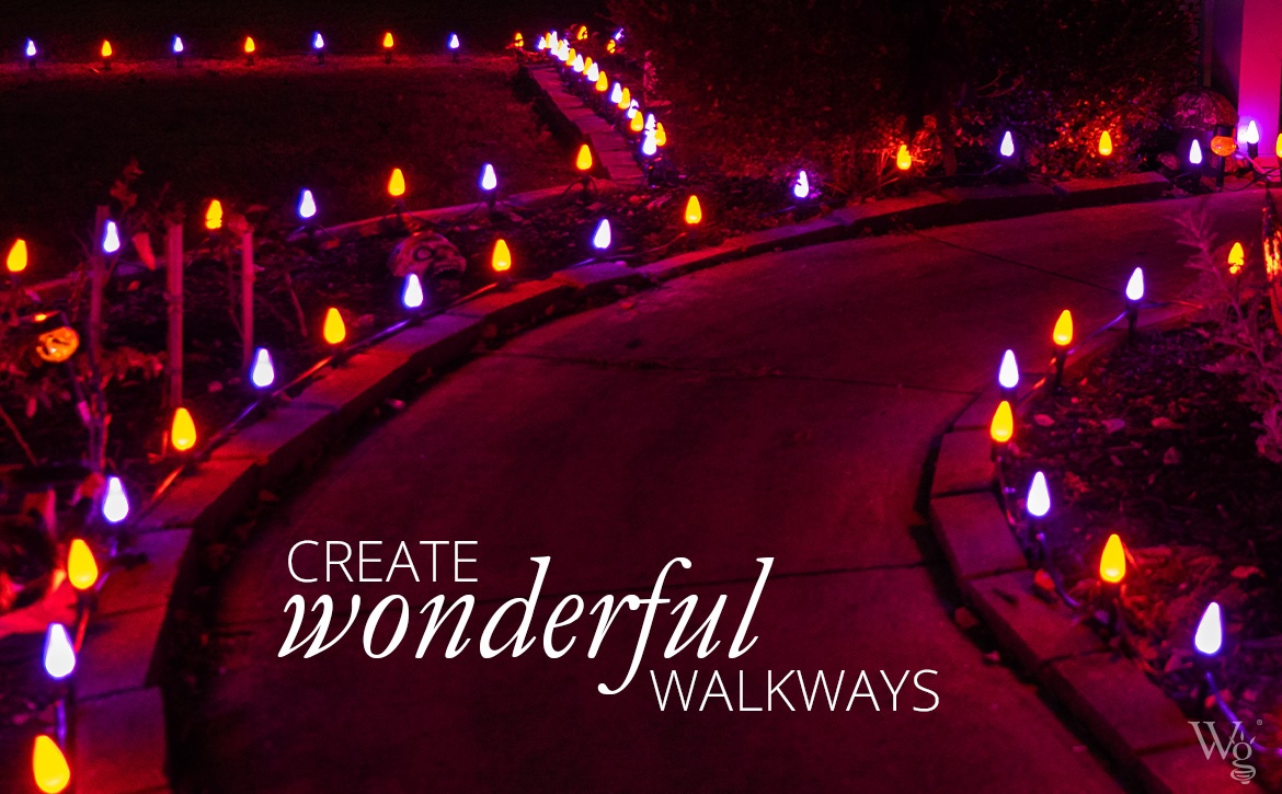 halloween pathway lights