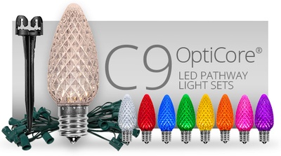 OptiCore C9 LED Pathway Light Sets