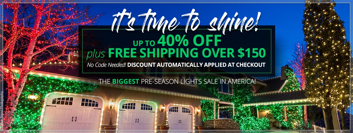 time to shine lights sale