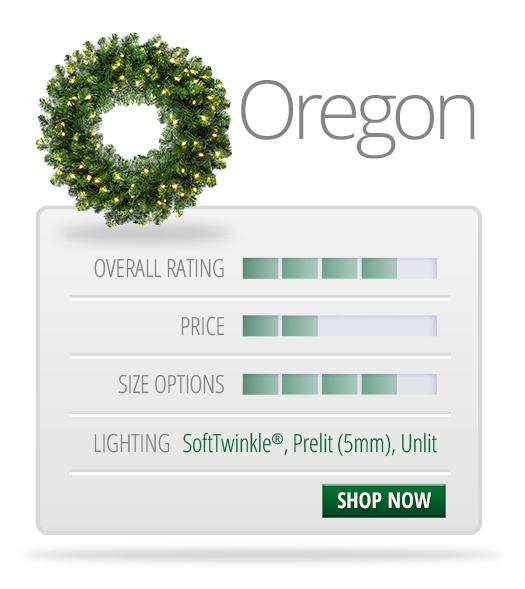 Oregon Fir Commercial Christmas Wreath
