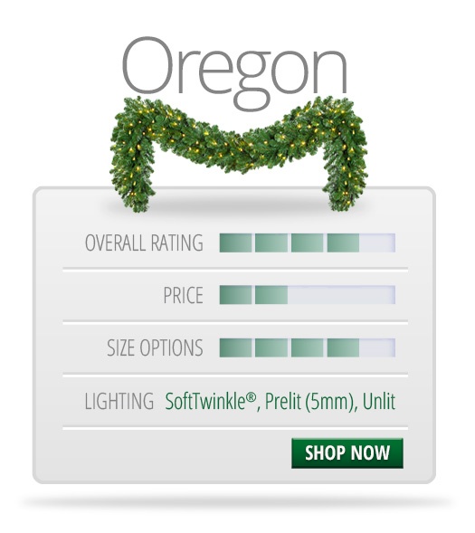 Oregon Commercial Christmas Garland