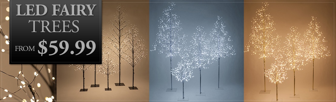 Black Friday Fairy Light Christmas Tree Sale