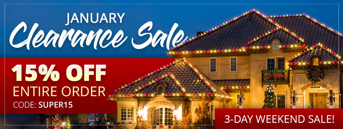 January Clearance Light Sale