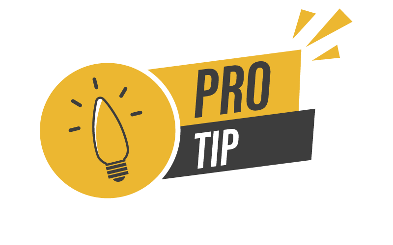 pro tip