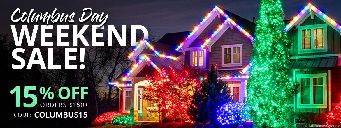 Columbus Day Light Sale