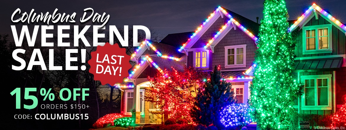 Columbus Day Light Sale