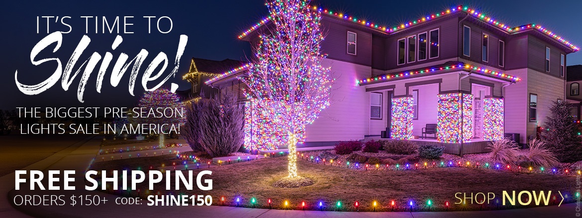 Christmas Lights Pre-Season Sale