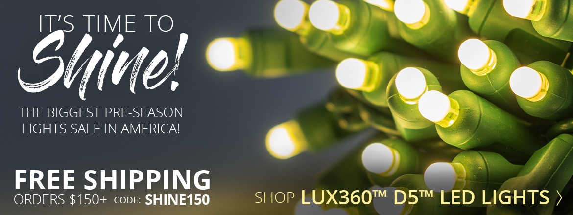 Lux360 D5 LED christmas lights