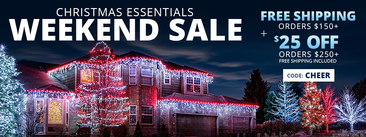 Christmas Essentials Weekend Sale