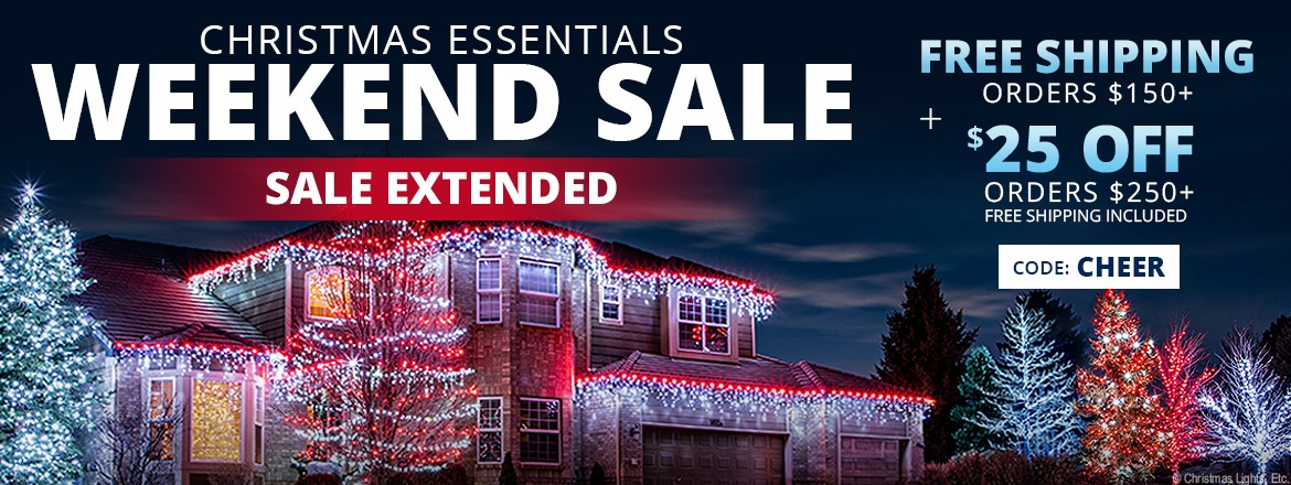 Christmas Essentials Weekend Sale Extended