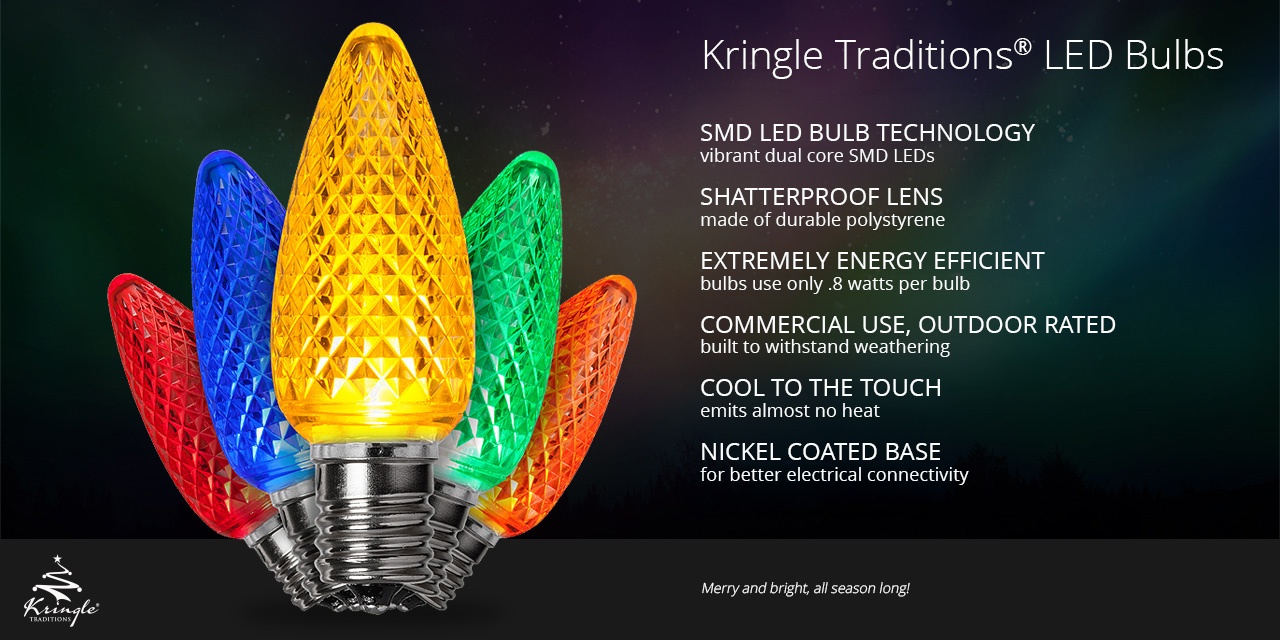 Kringle Traditions LED Light Bulbs