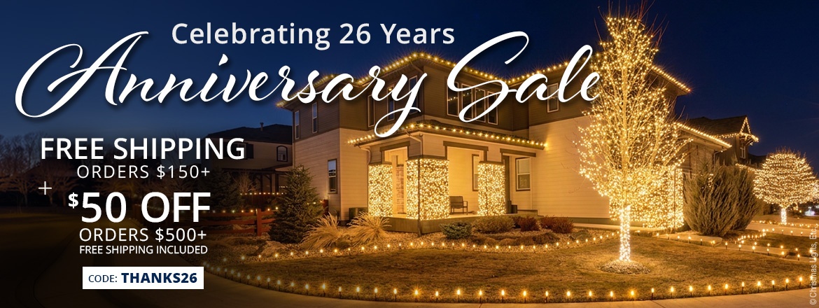 Annivesary Christmas Lights Sale