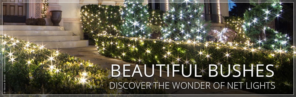 Net Lights and Tree Wraps