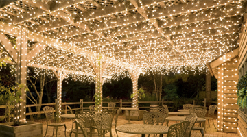 icicle lights outdoor light up christmas tree