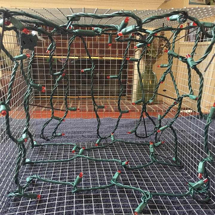 fantastic chicken wire christmas lights vignette make lighted christmas balls chicken wire