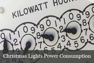 christmas lights power consumption