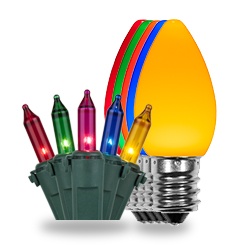Multicolored Christmas Lights