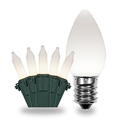 White Christmas Lights