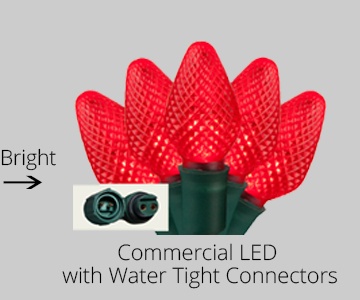Commercial C7 & C9 LED Christmas Lights