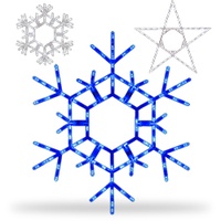 christmas snowflakes stars