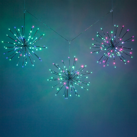 RGB LED Starburst Light Balls