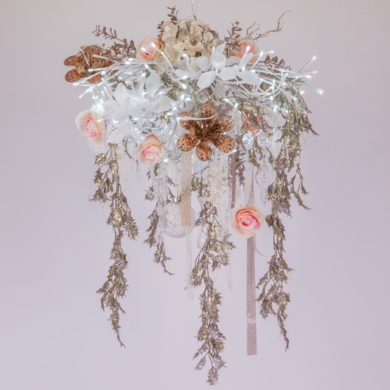 Starburst Lighted Branches Chandelier