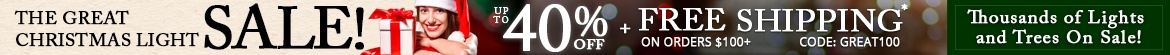 The Great Christmas Lights Sale!