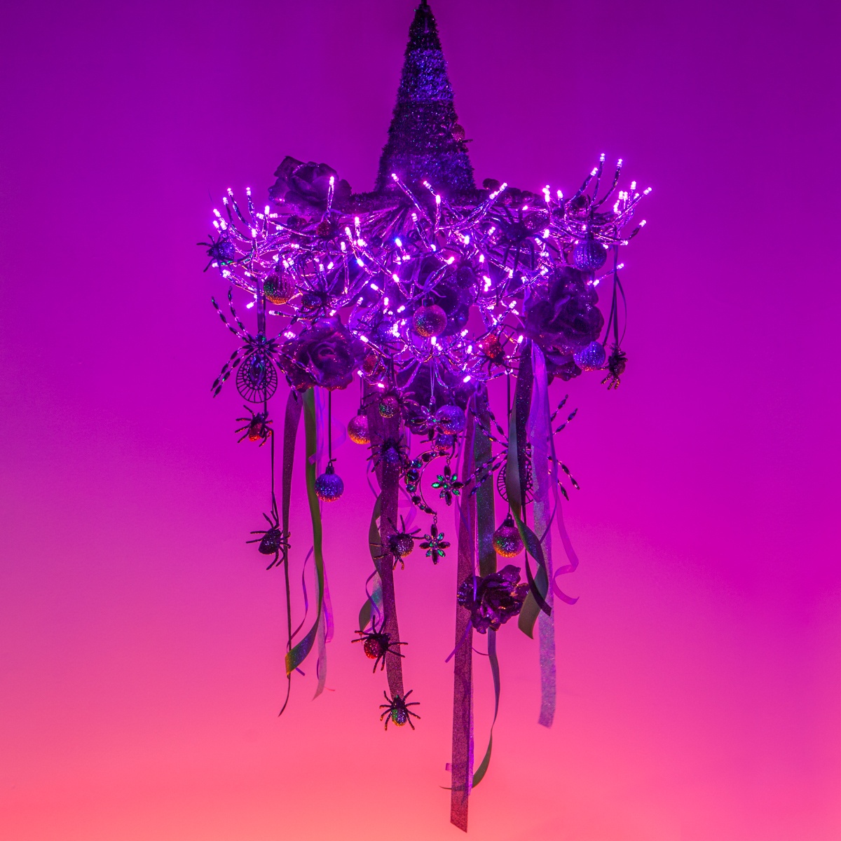 Halloween Themed  DIY Chandelier Light
