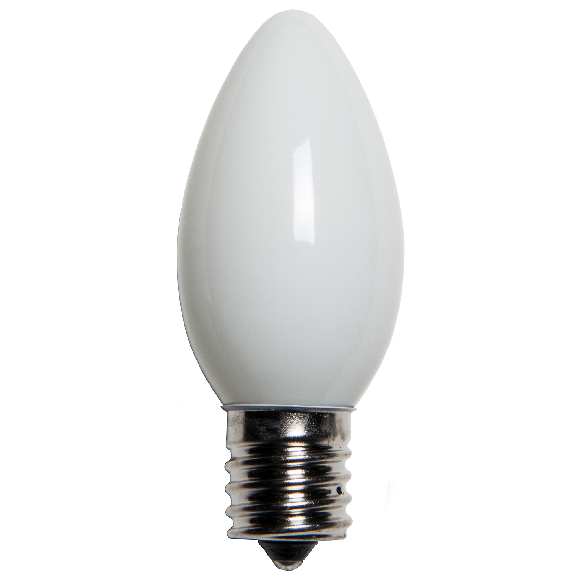 C9 Christmas Light Bulb C9 White Christmas Light Bulbs, Opaque
