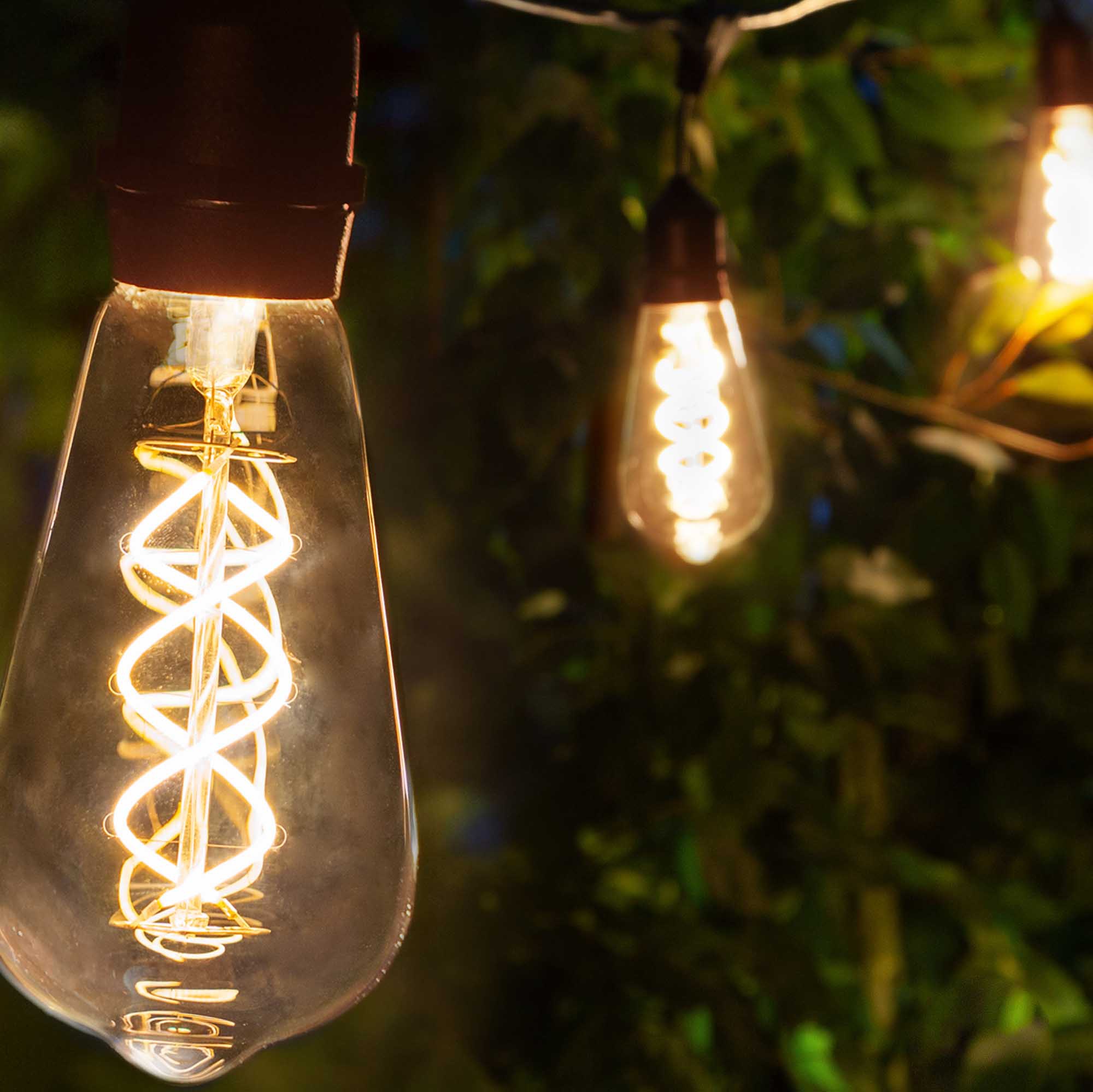 Always ON 33ft True Parallel 100-LED Outdoor Waterproof String Lights ...