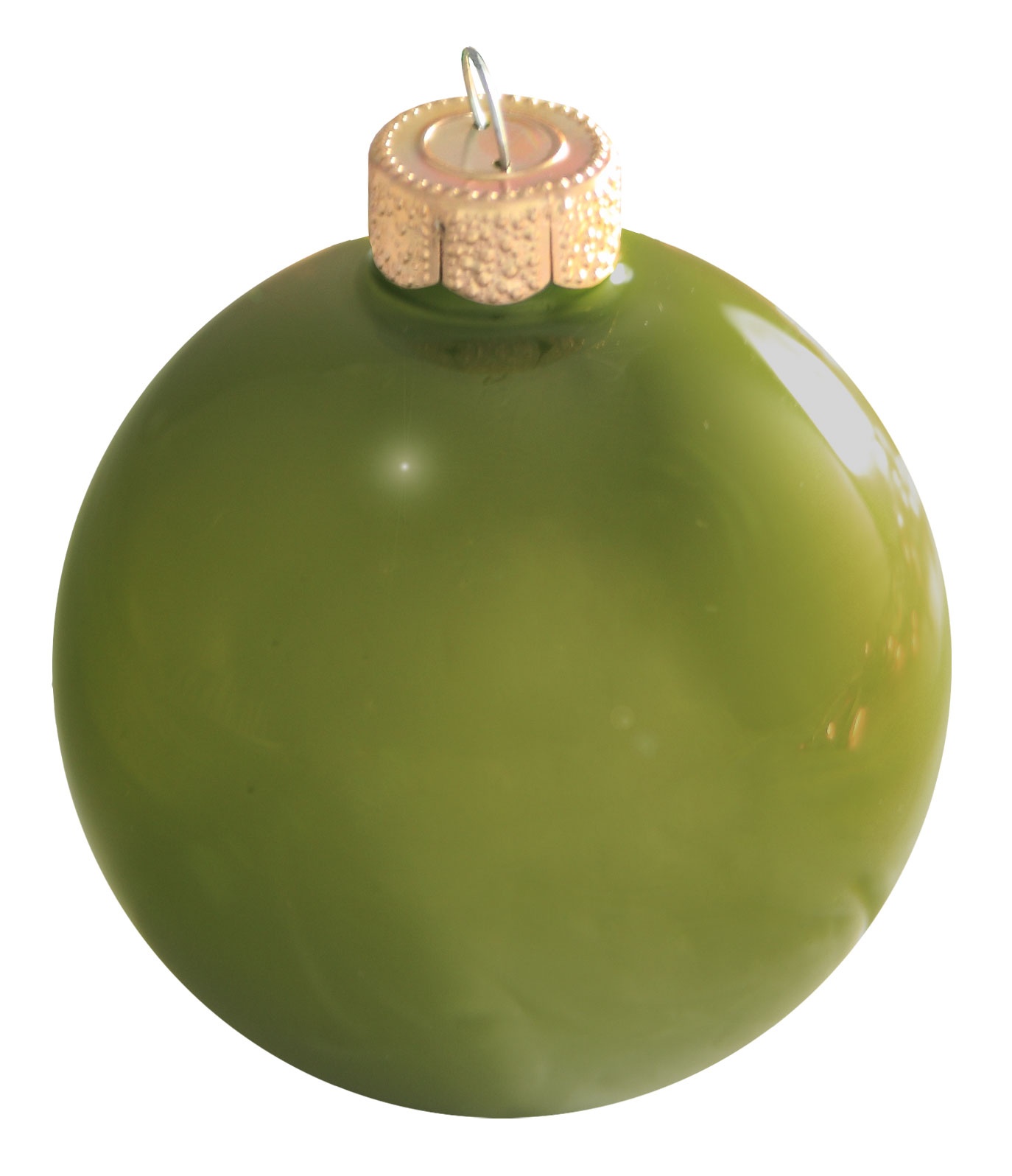 Kiwi Glass Ball Christmas Ornament