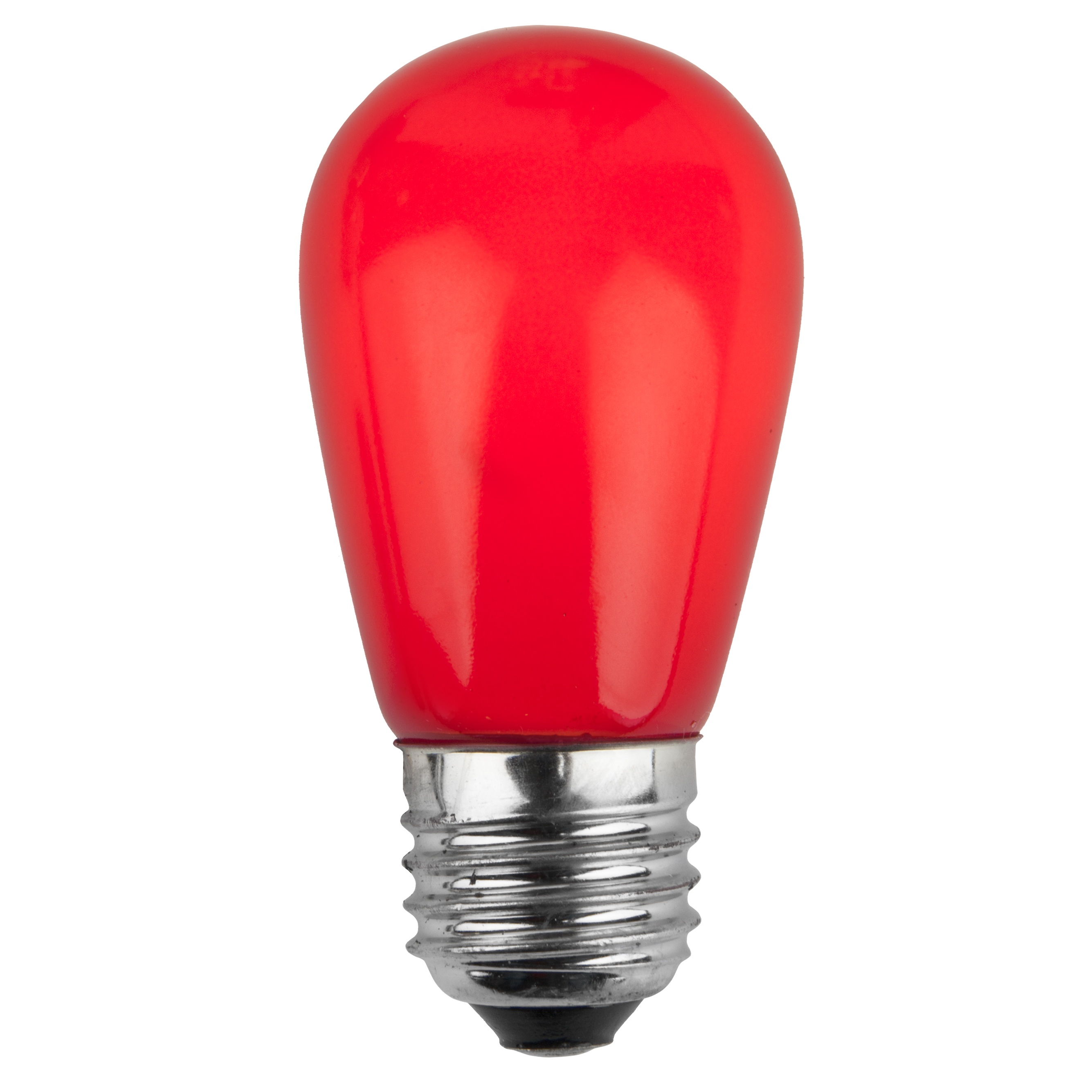 e26 party and sign bulbs s14 opaque red 11 watt white party lights for sale
