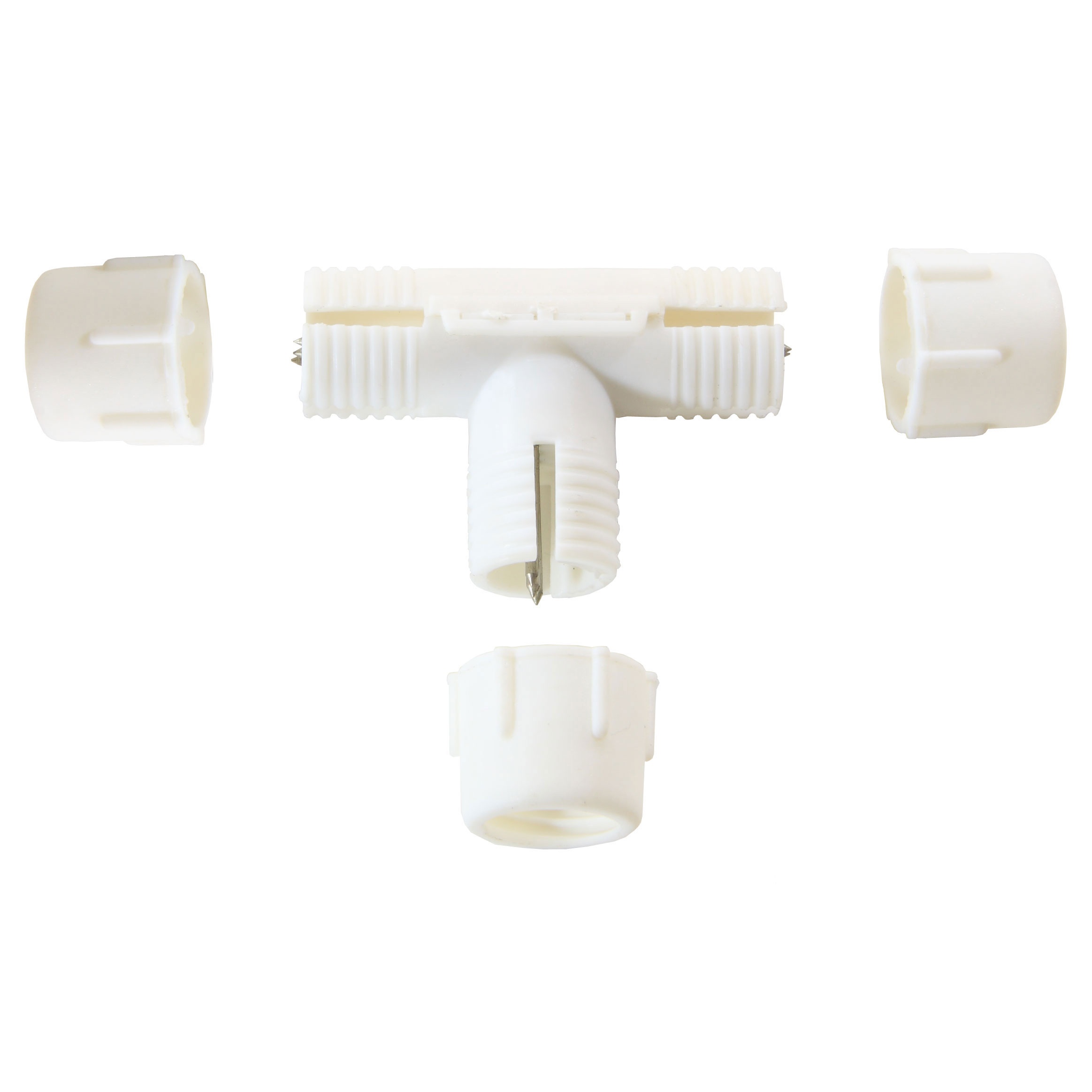 Rope Light 2Wire, 13mm (1/2"), Solid Plastic TConnector