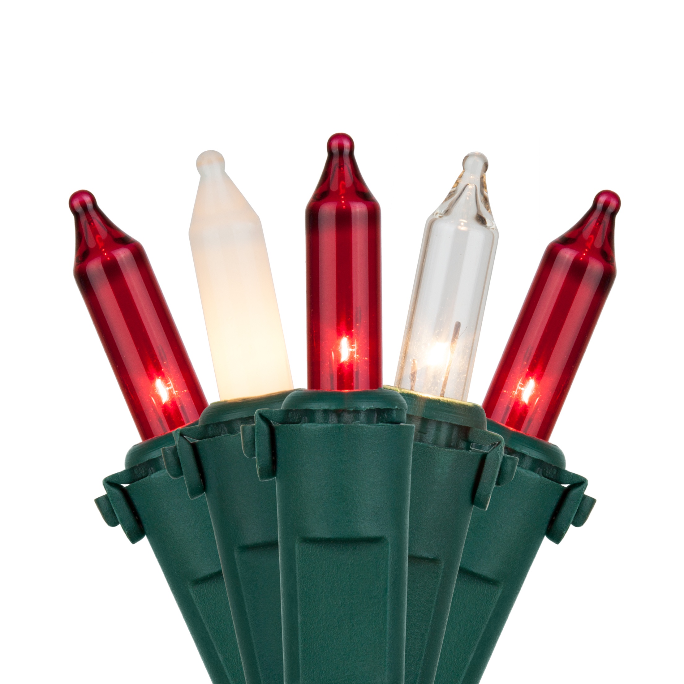 christmas lights 50 red clear white frost mini red led halloween lights