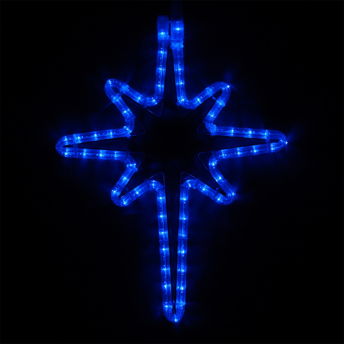 snowflakes stars 18 quot led bethlehem star blue lights snowflakes stars 18 quot led bethlehem star blue lights